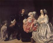 Bartholomeus van der Helst Family Portrait oil painting